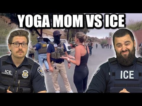 Humiliating: Yoga Mom Tries To Stop Ice/dea Apprehension - Ep322