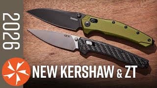 First Look! New Zt & Kershaw Knives For 2026