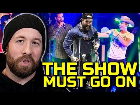 I Broke My Foot On A Tour And Never Took A Day Off