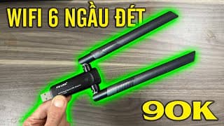 90k Usb Wifi 6 + Bluetooth 5.0 Đến Ạ Các Pháp Sư