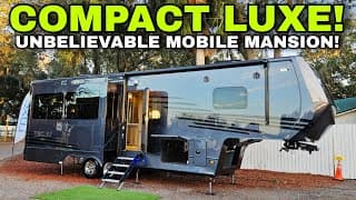 Compact Luxe Ultra Luxury Fifth Wheel Rv!