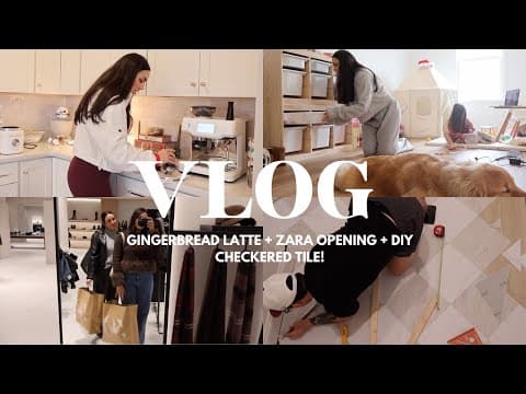 Vlog: Next Home Project + Zara Opening Event + Clean With Me + Mental Health Chat + Latte Recipe