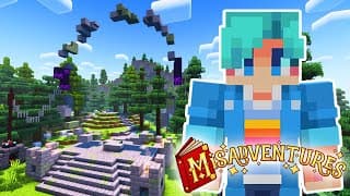 Building An Ancient Ruined Portal! - Minecraft Misadventures Smp - Ep 2