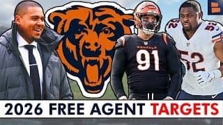 Top 25 Chicago Bears Free Agent Targets For 2026 Nfl Free Agency