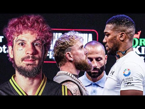 Suga Sean's Reaction To Jake Paul Vs Anthony Joshua