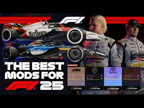 These Are The Best Mods For F1 25