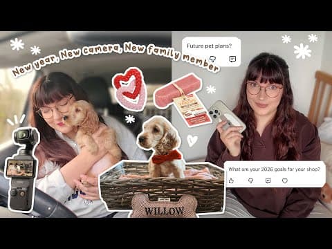 New Year, New Camera & A New Family Member | Vlog