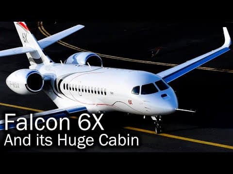 Falcon 6x – Almost Wide-body