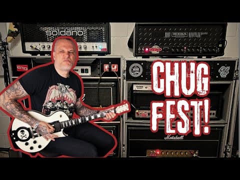 Chug With My Favourite Tube Amps \m/