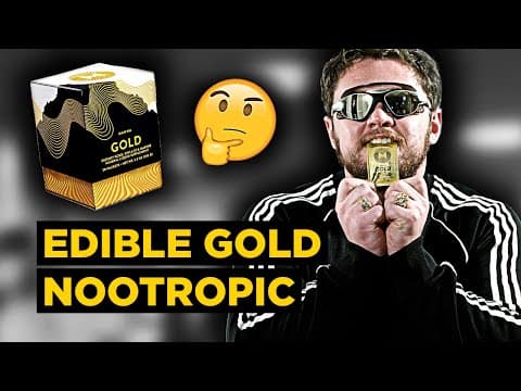 Dietary Gold Supplement "manna Gold" Product Review | Nootropic Benefit Or Snake Oil?!