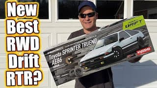 $285 Legit Rc Drift Car Destroys All Others? Kyosho Fazer D2 Rtr Toyota Trueno Ae86