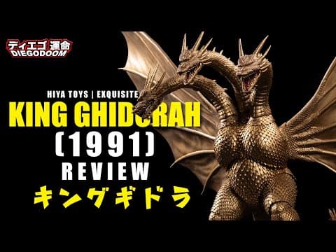 Best Ghidorah Yet?! Hiya Toys Exquisite Basic Series King Ghidorah 1991 Review