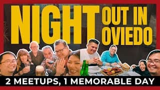 A Night Out In Oviedo 🇪🇸 | Meeting Expats & Pinoys | Alterna Dinner Before Our Bilbao Adventure!