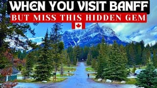 Do Not Miss This Hidden Gem In Banff Alberta | Banff National Park Canada 🇨🇦| Canada Hindi Vlog