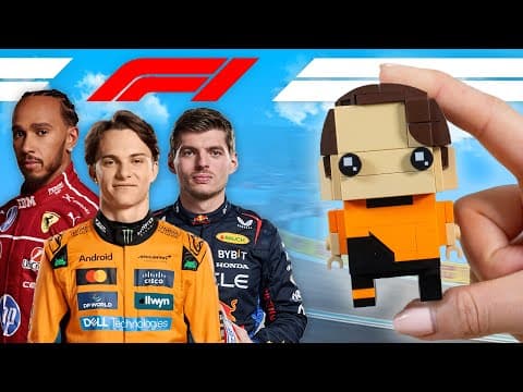 I Turned Formula 1 Drivers Into Lego