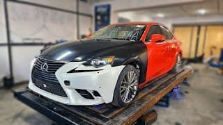 Lexus Is200t. Финиш.