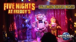 Halloween Horror Nights 2025: Five Nights At Freddy’s Haunted House | 4k Hd Pov (hhn Orlando)