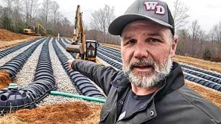 Septic System Complete Install | Simply Explained Start To Finish Gravity System