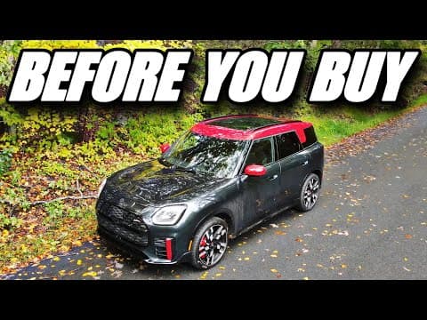 The Mini Countryman Is A Good But Slightly Annoying Car