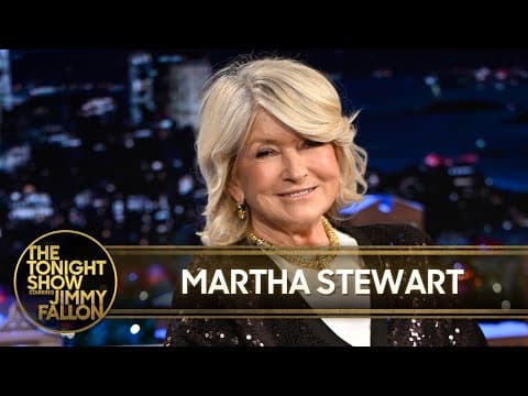 Jalen Brunson Broke Martha Stewart's Toe During A Knicks Game (extended) | The Tonight Show