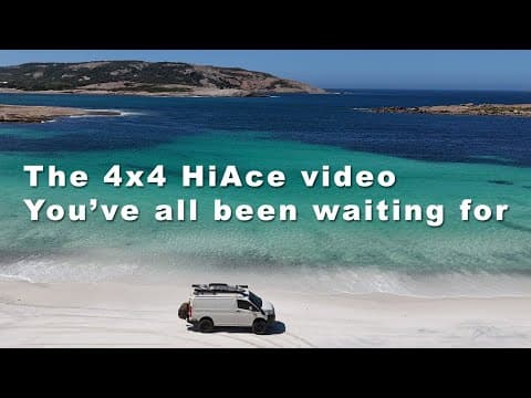 Hiace 4x4 Off-road. The Video You All Been Waiting For @4xoverland