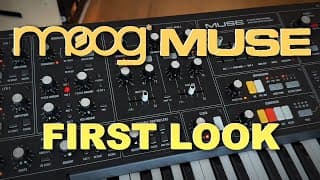 Preview: Moog Muse Synthesizer Overview & Demo