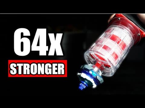 I Scientifically Made The Strongest Beyblade Launcher