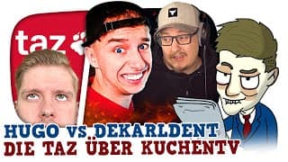 Dekarldent Beleidigt Letshugo / Neuer Taz Artikel Über Kuchentv - Cake News #337