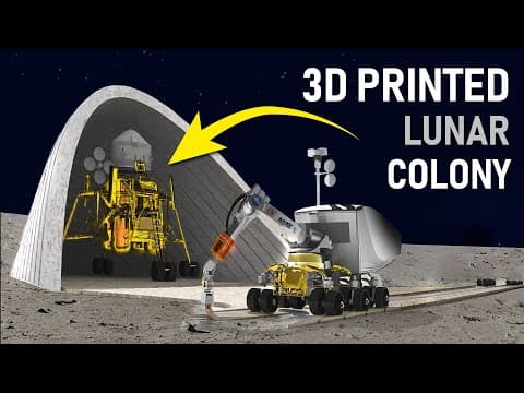 The Truth About 3d Printing A Lunar Base With Moon Dust