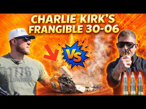 Crazy Results Testing The Frangible 30-06 Round That Hit Charlie Kirk "allegedly" @realjesseonfire