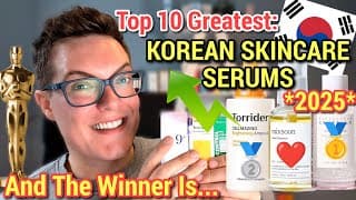 🏆 Greatest Korean Skincare Serums 2025 - Korean Skincare Awards