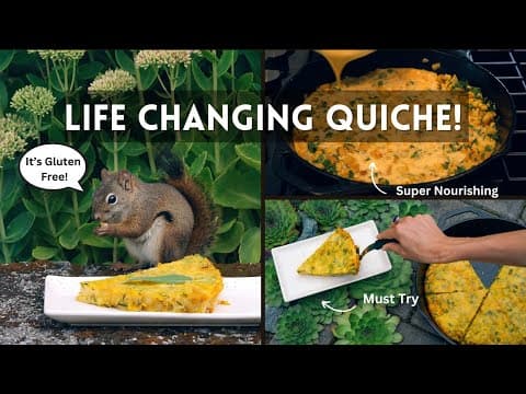 Life Changing Gluten-free Sweet Potato Quiche Recipe | Must Try!
