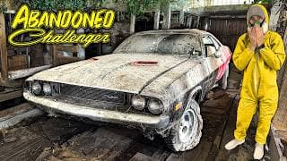 First Wash In 40 Years: Barn Find 1970 Dodge Challenger | Car Detailing Restoration