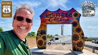 The 13 Miles Of Route 66 In Kansas! 🌻 Galena, Rainbow Bridge & Into Oklahoma