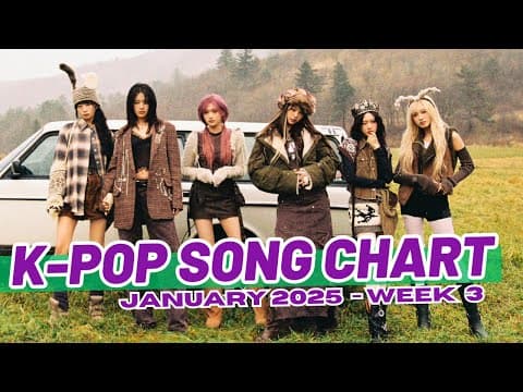 (top 100) K-pop Song Chart | January 2025 (week 3)