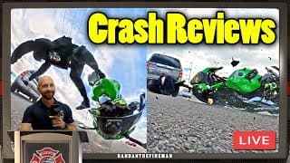 🔴 Live Review: Crazy Motorcycle Crashes Where Bikes Break Into Pieces