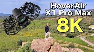 Hoverair X1 Promax - Incredible Self Flying Drone That Films In 8k!