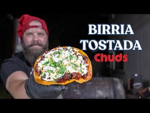 Bbq Birria Tostada! | Chuds Bbq