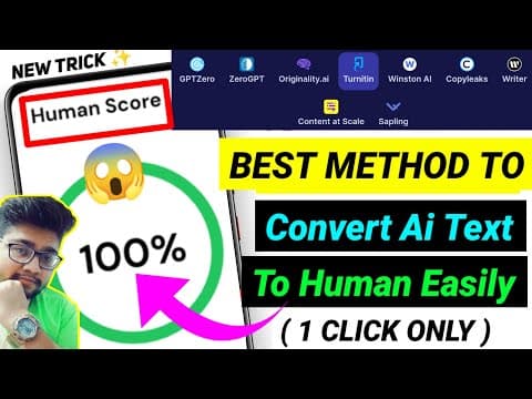 Bypass Ai Detectors ✅ | How To Humanize Ai Content | How To Bypass Ai Detection Chatgpt | Bypassgpt