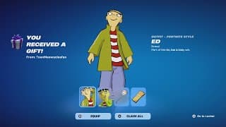 Ed, Edd N Eddy X Fortnite (surprise Collab)