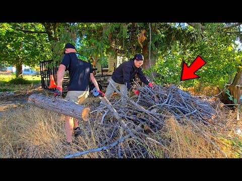 Power Company Cuts & Runs, Leaves Behind Big Mess For This Homeowner