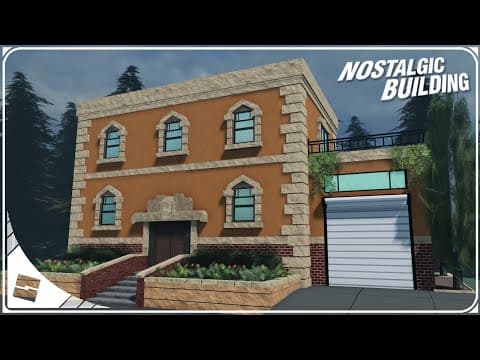 Roblox Studio | [speedbuild] Nostalgic Building 🏡