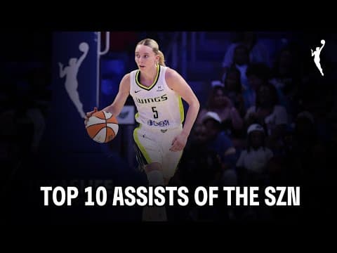 Top 10 Assists Of The 2025 Season