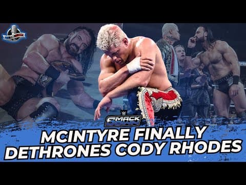 Wwe Smackdown Review (1/9/26) Drew Mcintyre Is Your Wwe Champion!