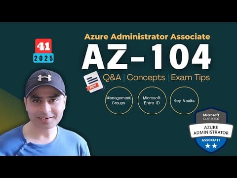 Ep41: Master The Az-104 Exam! Sample Questions, Key Concepts, & Expert Tip | 2025