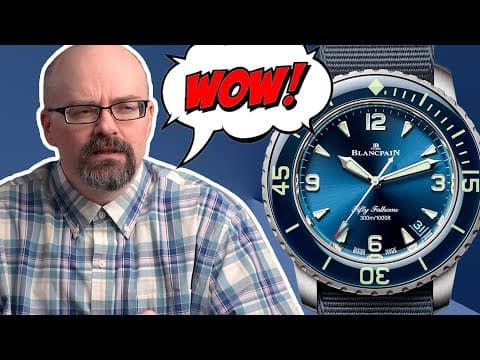 Is The Blancpain Fifty Fathoms The Most Legendary Dive Watch Of All Time?