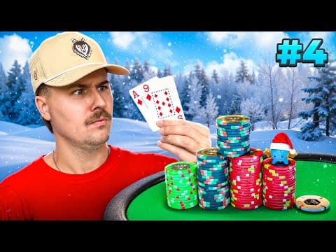 He Hit A Royal Flush!! (and I Flopped The Nuts) | Wolfmas Day #4