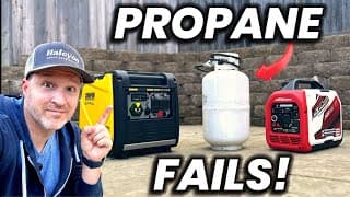 Propane Generator Fails You Keep Making!