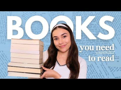 8 Books You Need To Read || Book Recommendations 📖