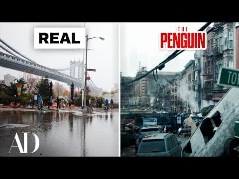 How Nyc Was Transformed Into Gotham For Emmy Winner 'the Penguin' | Architectural Digest